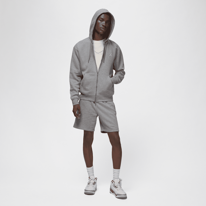 Jordan Brooklyn Fleece Full-Zip Hoodie grijs 42482 5