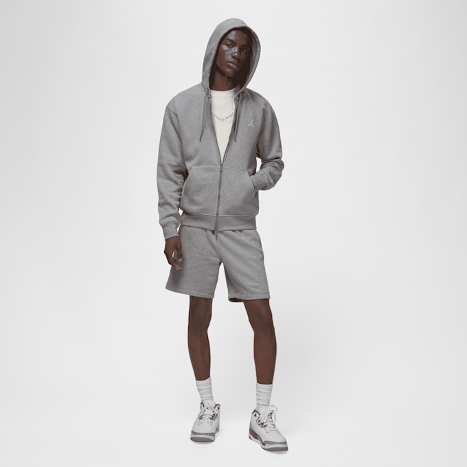 Jordan Brooklyn Fleece Full-Zip Hoodie grijs 42482 6