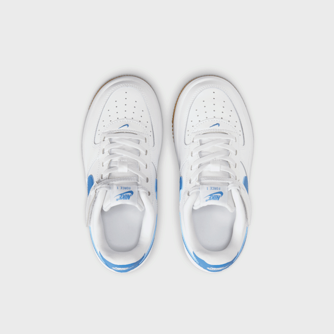 Nike Force 1 Low EasyOn (PS) biały 42570 6