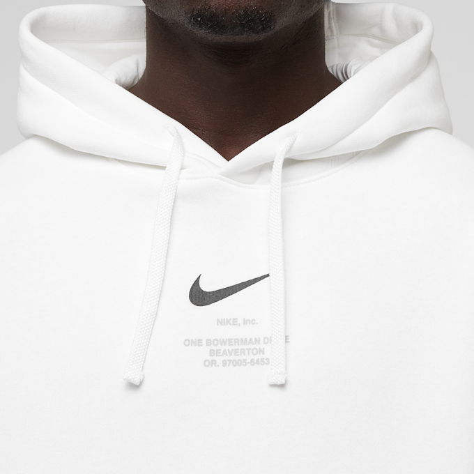 Nike   Sportswear Athletic Hoodie biały 42590 3