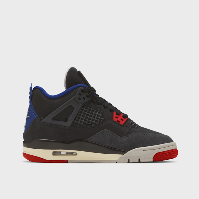 Jordan Air Jordan 4 Retro (GS) black/fire red/deep royal blue noir 42576 2