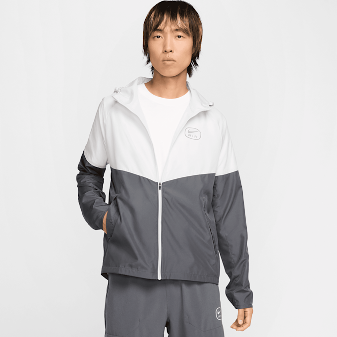 Nike Sportswear Swoosh Air Run Jacket grijs 42640 1
