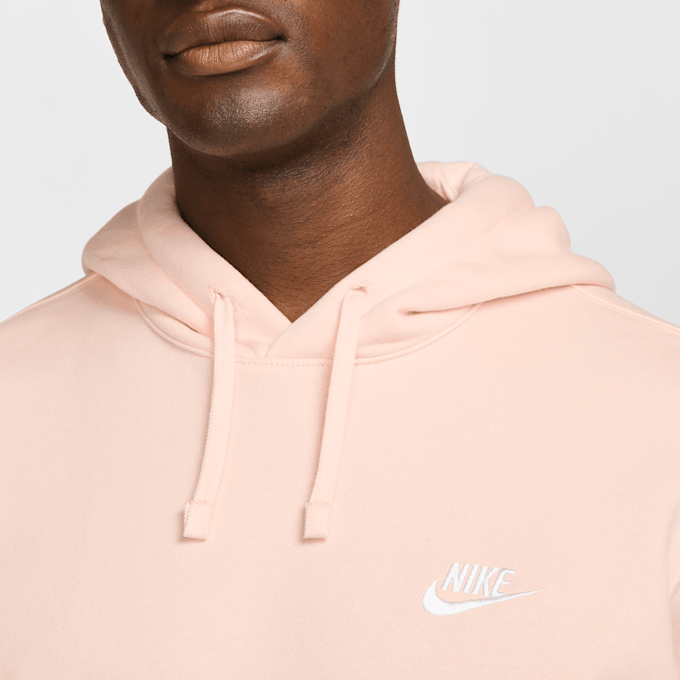 Nike   Sportswear Club Fleece Hoodie różowy 42675 3