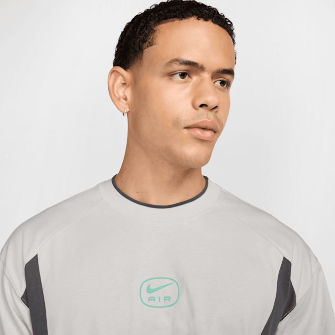 Nike Sportswear Swoosh Air Loose Fit Top grijs 42666 3
