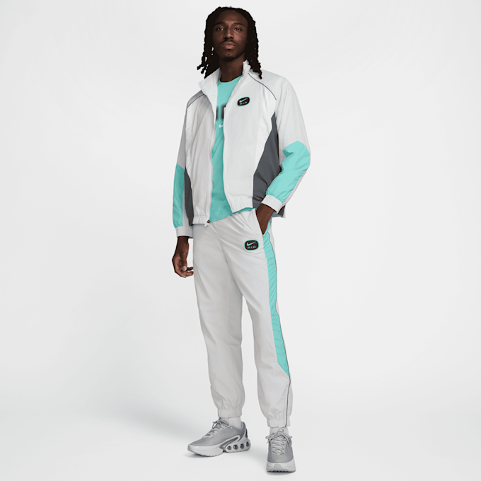 Nike Sportswear Swoosh Air Woven Track Top grijs 42670 6