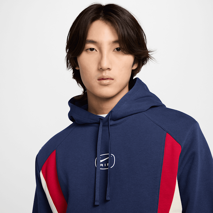 Nike Sportswear Swoosh Air Fleece Hoodie blauw 42536 3