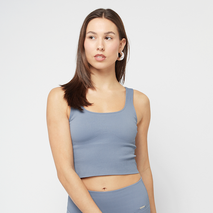 aim'n Ribbed Seamless Shaping Bralette bleu 42706 1