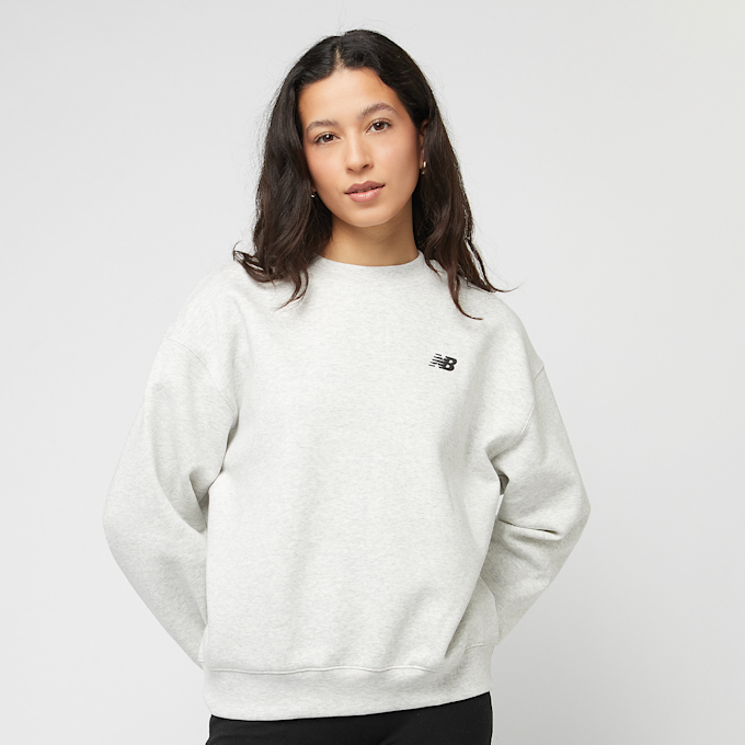 New Balance Reimagined Fleece Crew cinzento 42737 2