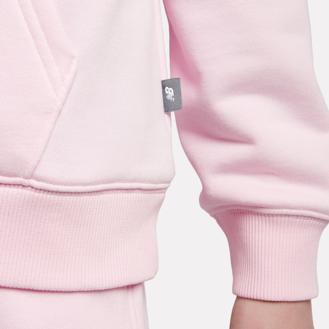 New Balance Peace Back Graphic French Terry Hoodie rosa  45245 4