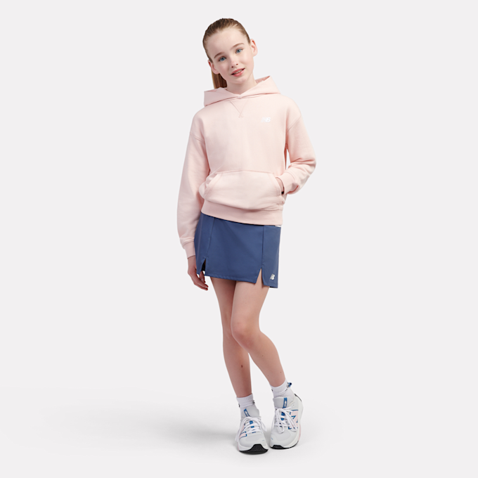 New Balance French Terry Small Logo Hoodie lichtroze 45247 4