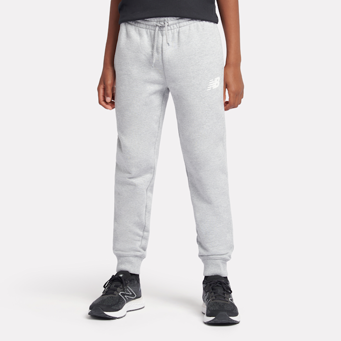 New Balance French Terry Stacked Logo Jogger siva 45263 1