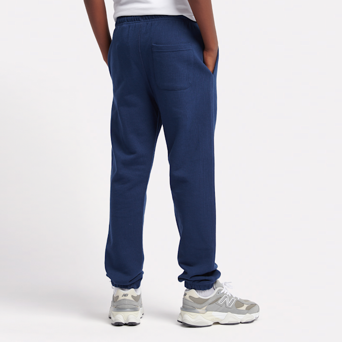 New Balance French Terry Small Logo Jogger niebieski 45264 2