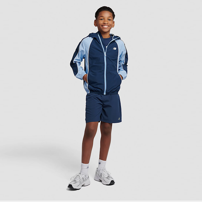 New Balance Varsity Woven Jacket bleu 45270 5