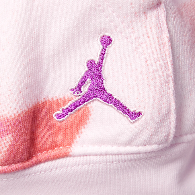 Jordan Triple Team All Over Print Hoodie lichtroze 42920 4