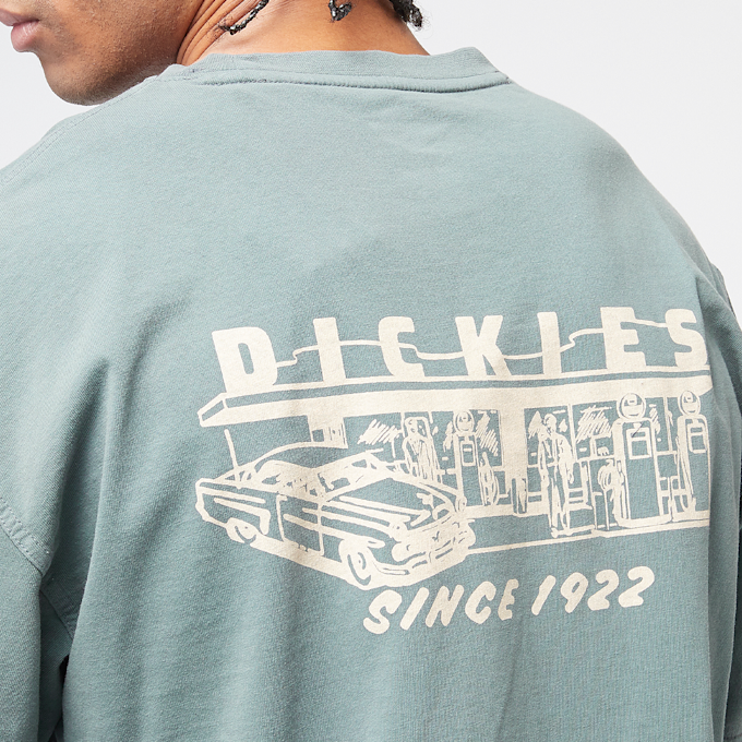 Dickies Service Station Short Sleeve Tee verde 44681 4
