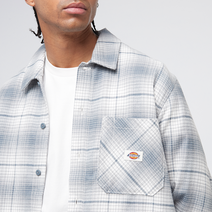 Dickies Forest Check Shirt bleu 44733 3