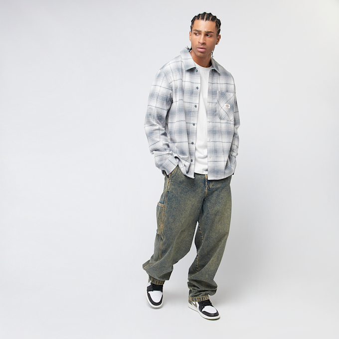 Dickies Forest Check Shirt bleu 44733 4