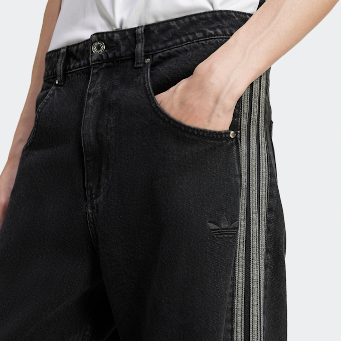 adidas Originals Pantalon en Jean Firebird noir 44780 3