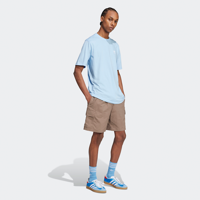 adidas Originals T-shirt Trefoil Essentials bleu 44787 4