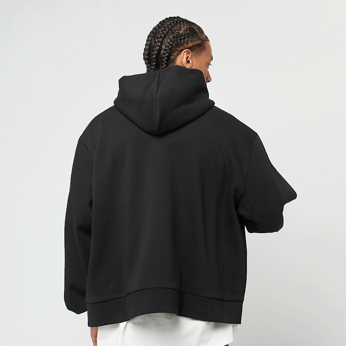 Karl Kani WOVEN SIGNATURE KANI TAG ZIP HOODIE black/light blue czarny 44844 2