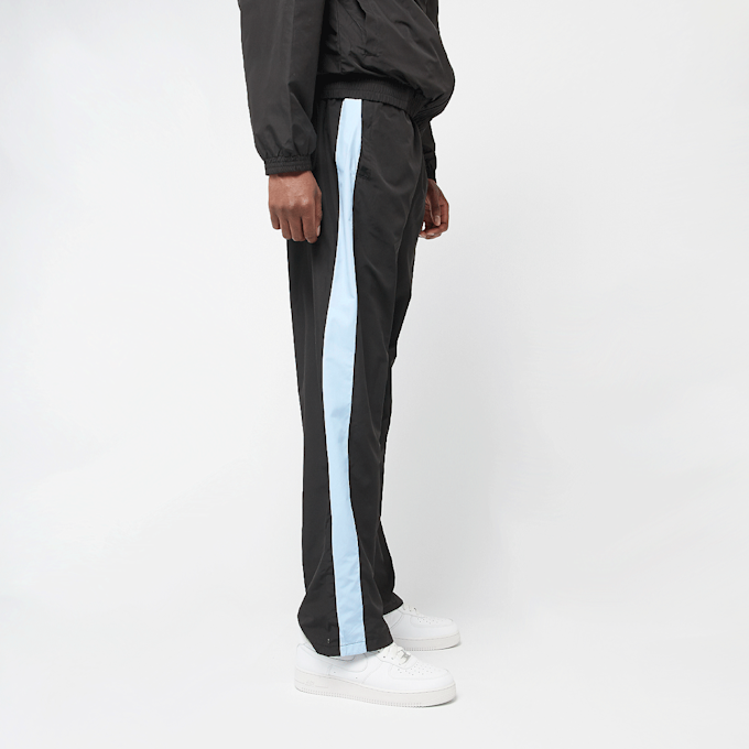 Karl Kani SIGNATURE TRACKPANTS black/light blue negro 44842 4