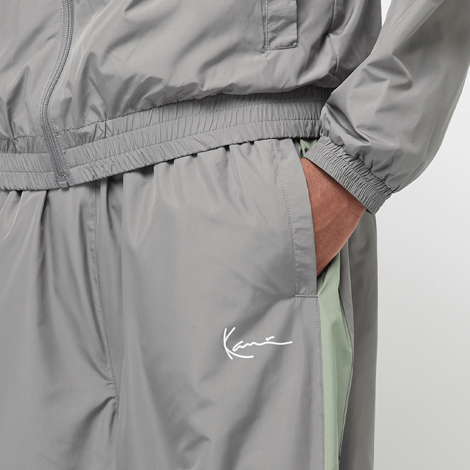 Karl Kani SIGNATURE TRACKPANTS dark grey/green szary 44854 5