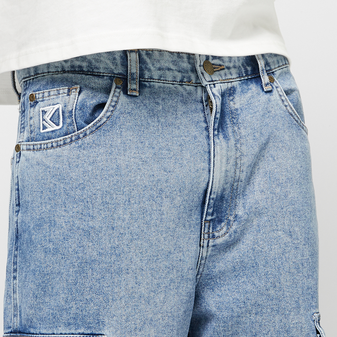 Karl Kani OG K SIDEPOCKET BAGGY DENIM VINTAGE mid blue plava 44855 5