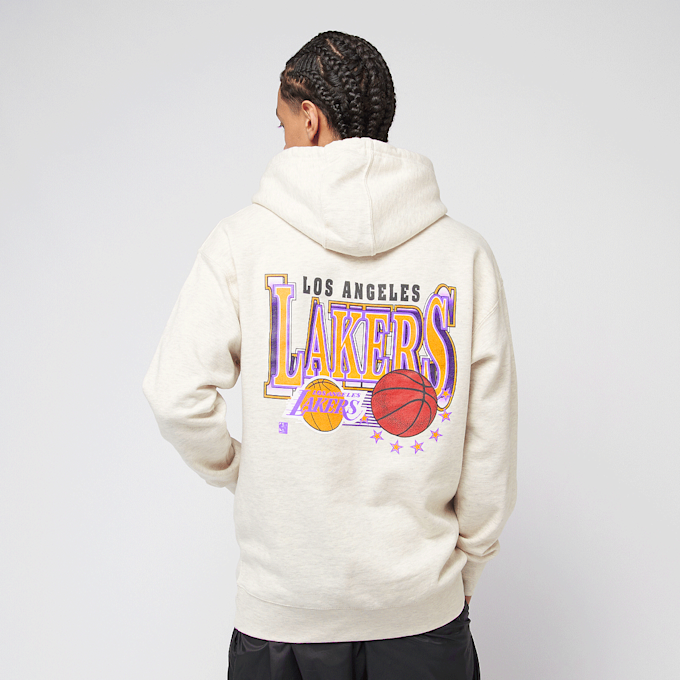 Mitchell & Ness NBA Slammin Hoodie Los Angeles Lakers beige 44917 2