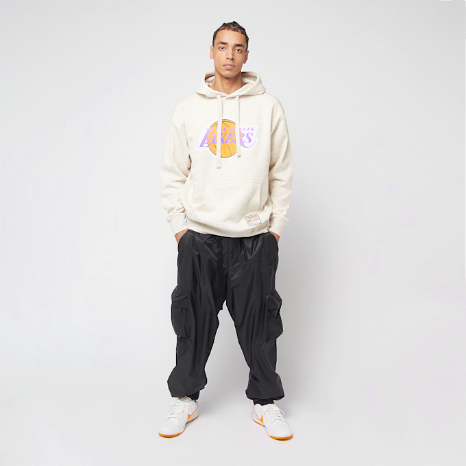 Mitchell & Ness NBA Slammin Hoodie Los Angeles Lakers beige 44917 6