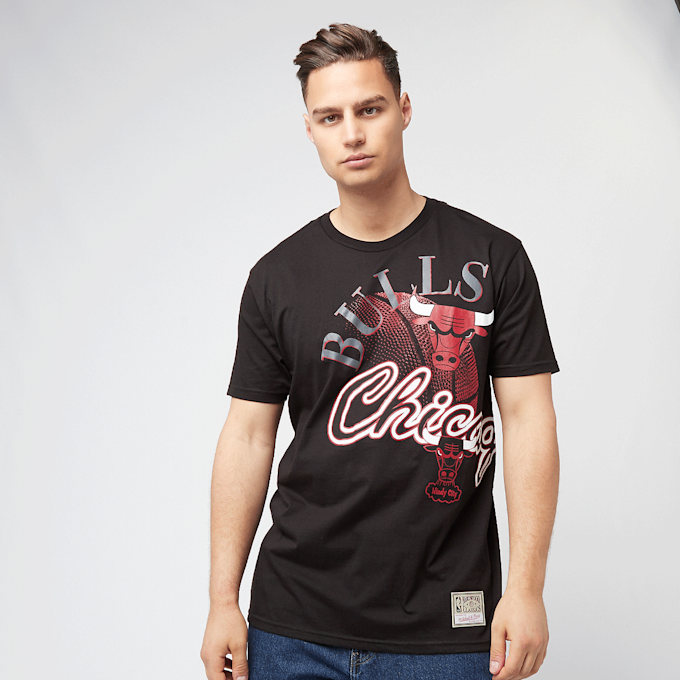 Mitchell & Ness NBA Maxed Out Tee Chicago Bulls zwart 44928 1