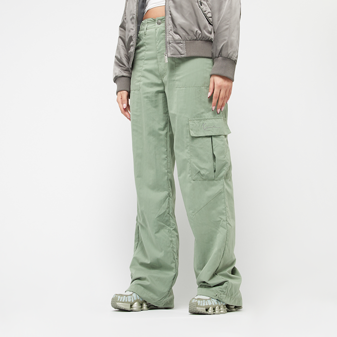 Karl Kani Small Signature Cargo Pants green verde 44944 1