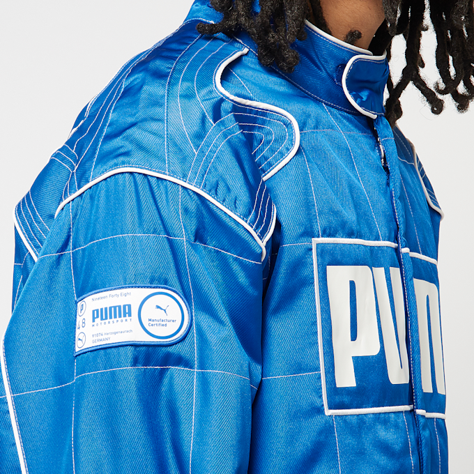 PUMA Archive Seasonal Relaxed Racer Jacket blauw 44981 5