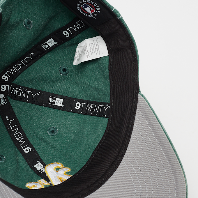 New Era 9Twenty Washed Contrast Athletics - 2025 grün 45042 3