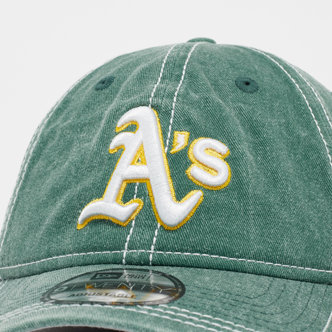 New Era 9Twenty Washed Contrast Athletics - 2025 grün 45042 4