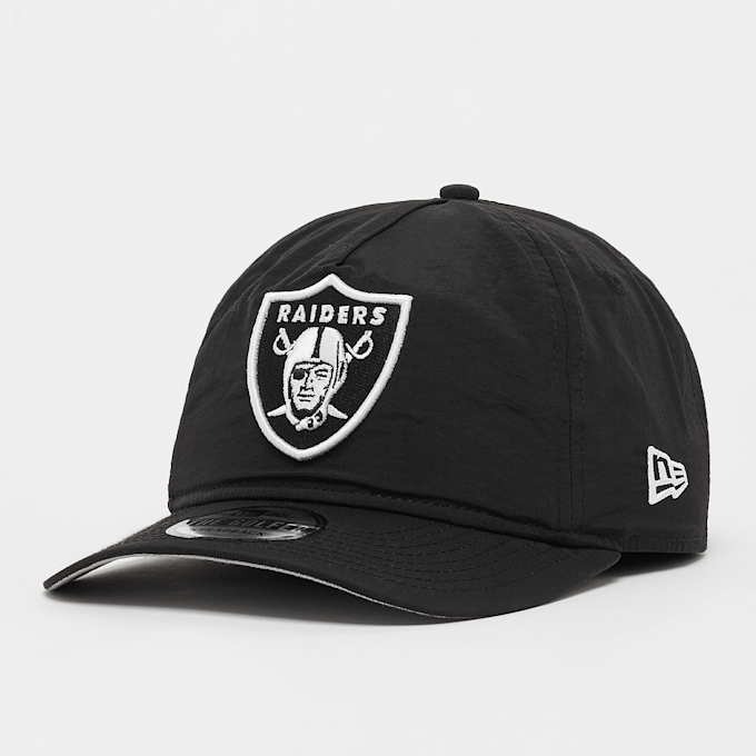 New Era Golfer Curved Visor Everyday Nylon Las Vegas Raiders zwart 45060 1