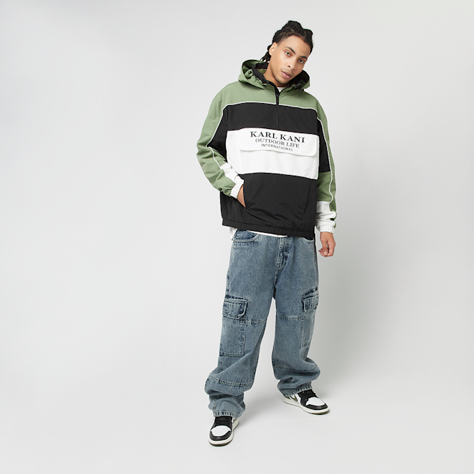 Karl Kani Woven Retro Windbreaker groen 45149 6