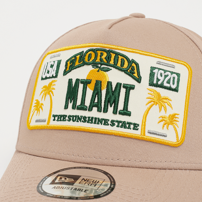 New Era 9FORTY Licence Plate Eframe New Era bruin 45114 3