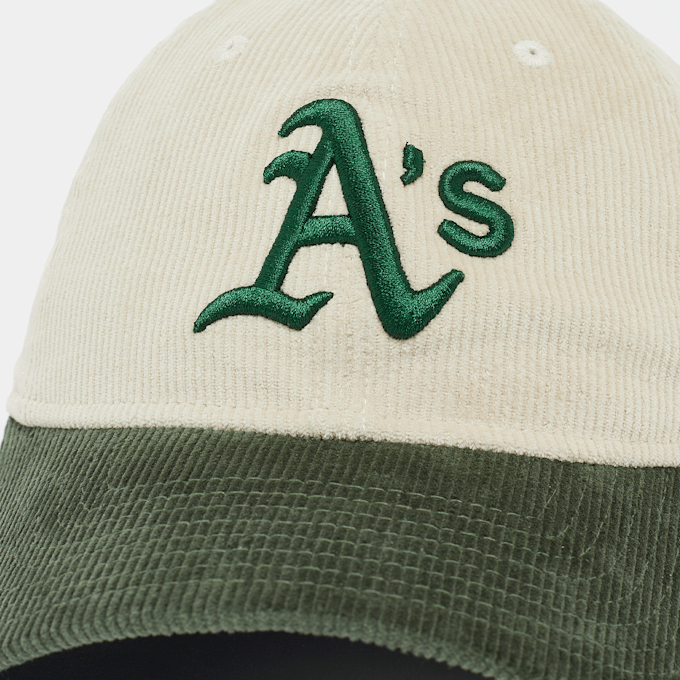 New Era 9TWENTY Block Cord Oakland Athletics beige 45161 4