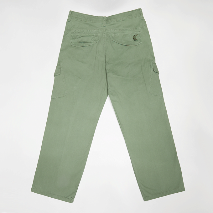 Karl Kani OG K Slanted Pocket Cargo Pants Junior zelena 45232 2