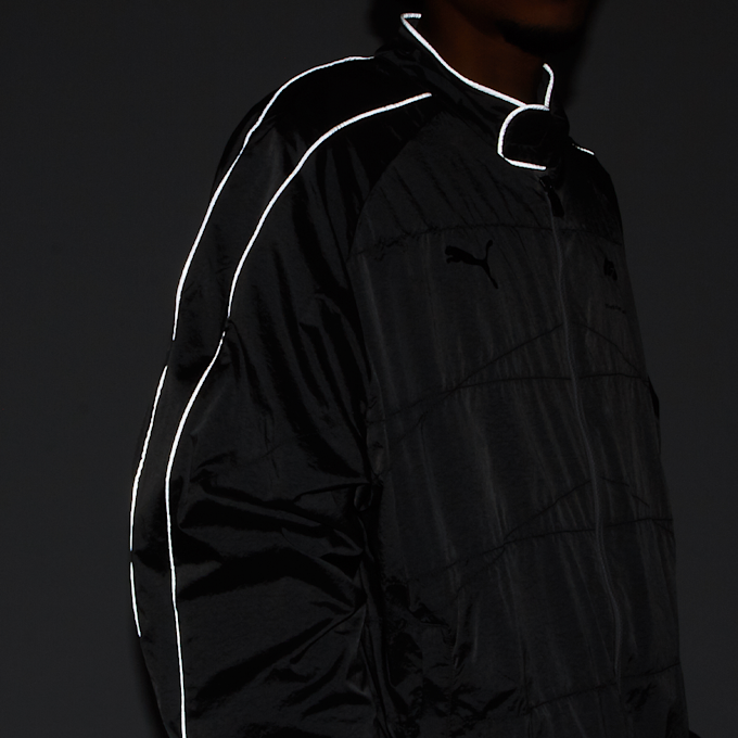PUMA F1 T7 Oversized Track Jacket srebrna 45234 7