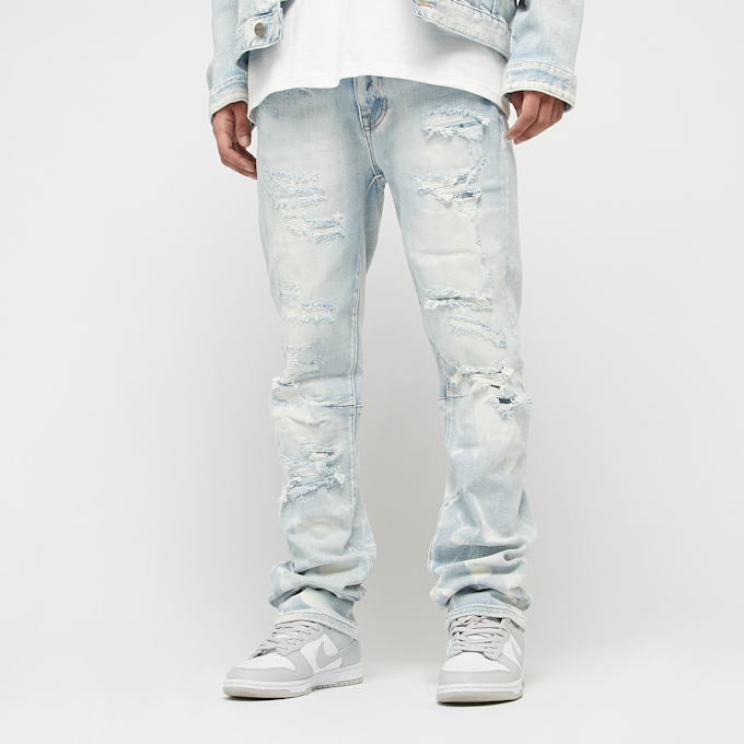 Smoke Rise Vintage Rip & Repair Jeans bleu 45330 1