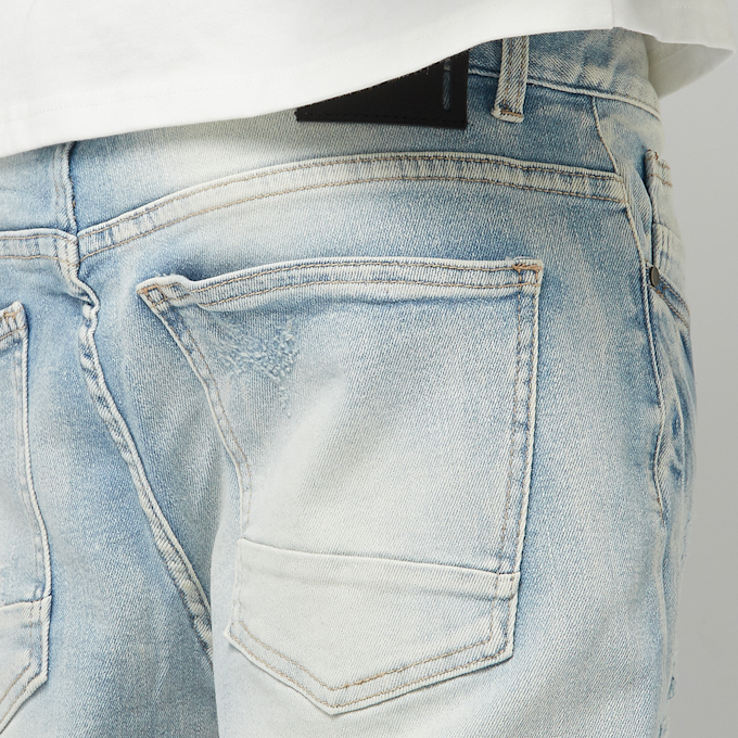 Smoke Rise Vintage Rip & Repair Jeans plava 45330 4