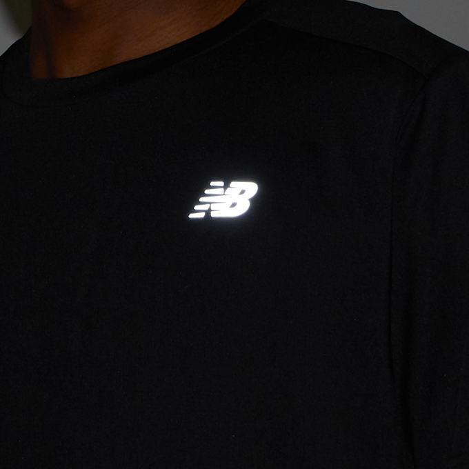 New Balance Core Run Short Sleeve czarny 45346 4