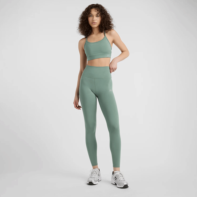 New Balance Sleek High Rise Legging 27" verde 45377 6