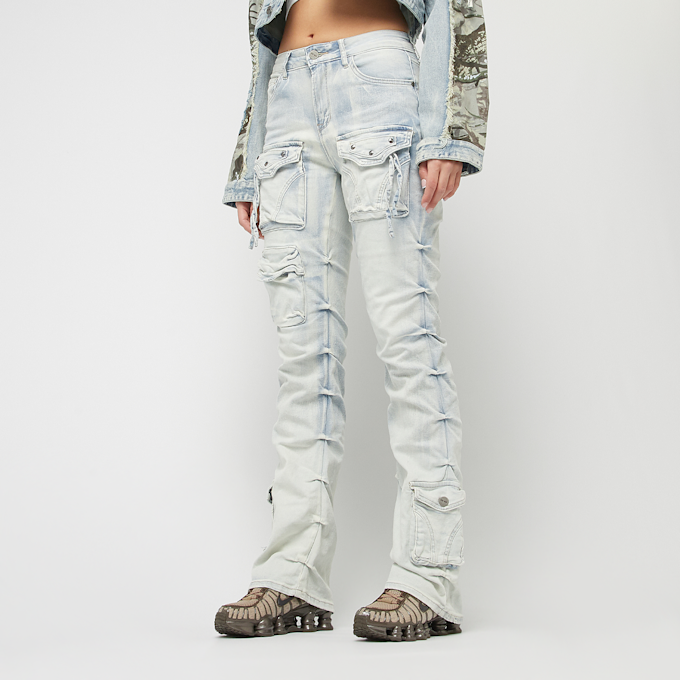 Smoke Rise High Rise Stacked Side Pinching bleu 45415 1