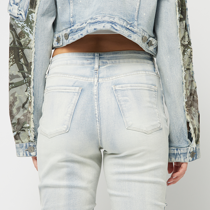 Smoke Rise High Rise Stacked Side Pinching bleu 45415 7