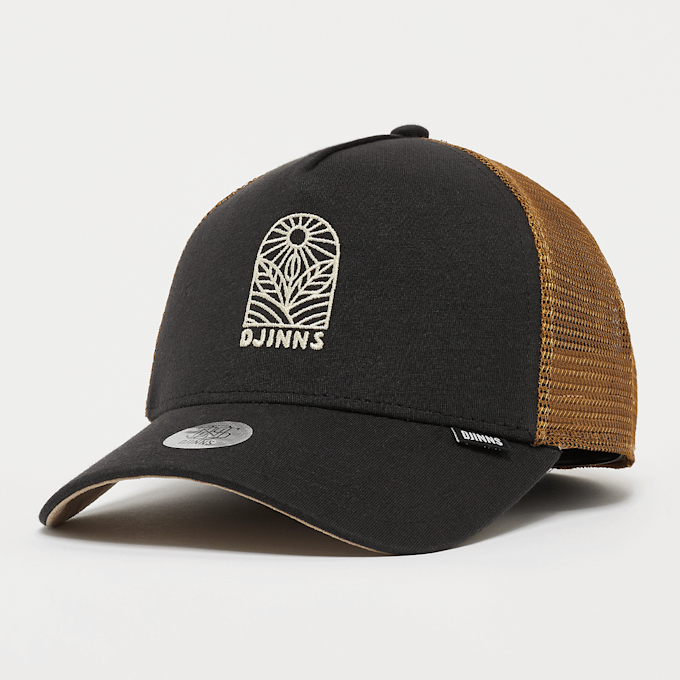 DJINNS HFT Cap Leaf Sun schwarz 45423 1