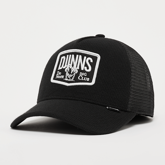 DJINNS HFT Cap DNC Wafflemelange schwarz 45419 1