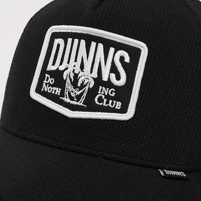 DJINNS HFT Cap DNC Wafflemelange schwarz 45419 4