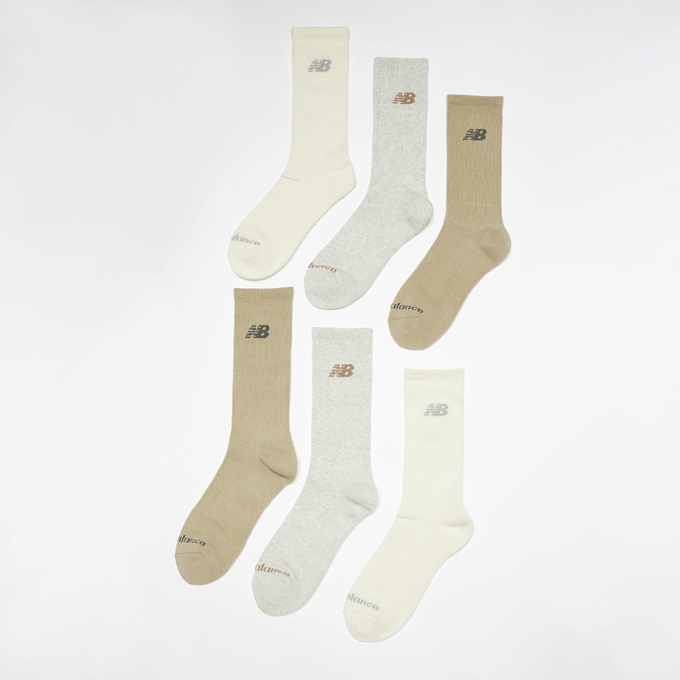 New Balance 6 PACK - Everyday Crew Socks bruin 45443 1
